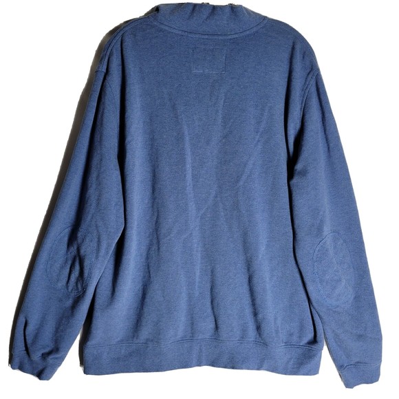 Jos. A. Bank Men's Pullover Sweater Size XXL Blue Patched Elbow Tailored Fit - Picture 2 of 10